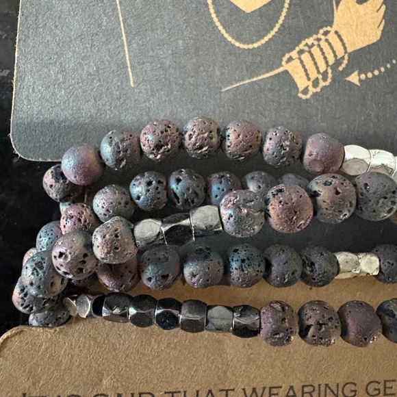 NEW Scout Midnight Rose Lava Wrap Bracelet & Necklace - Picture 13 of 15